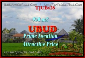 Exotic LAND SALE IN Sentral Ubud TJUB428