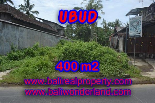 Land in Bali for sale, Great view in Ubud Bali – 400 m2 @ $ 435