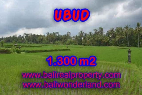 Land for sale in Bali, Outstanding view in Ubud Bali – 1.300 m2 @ $ 300
