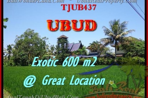 Beautiful PROPERTY LAND FOR SALE IN UBUD TJUB437