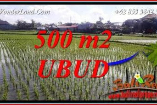 FOR sale Affordable Property 500 m2 Land in Sentral Ubud TJUB723