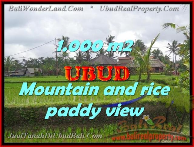 Land for sale in Bali, exceptional view in Ubud Tegalalang – TJUB424