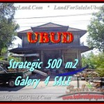 FOR SALE Beautiful PROPERTY 500 m2 LAND IN UBUD BALI TJUB438